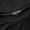 River island Rozmiar 8 (36) Kolor Czarny Crew Neck Bluzka Krótki rękaw