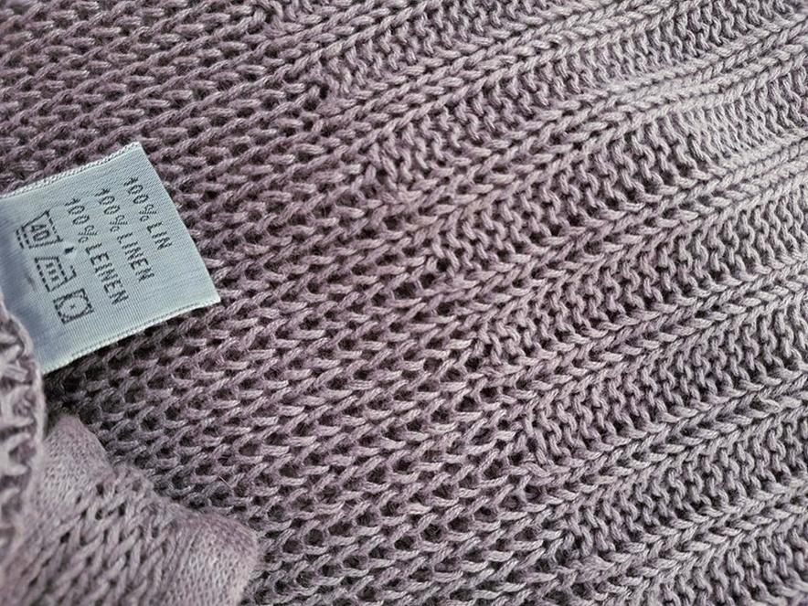 ANN PURE NATURE Rozmiar L Kolor Lawendowy Dekolt U Tunika Bluzka Dzianina Bezrękawnik Materiał Len 100% ANN PURE NATURE Rozmiar L Kolor Lawendowy Dekolt U Tunika Bluzka Dzianina Bezrękawnik Materiał Len 100%