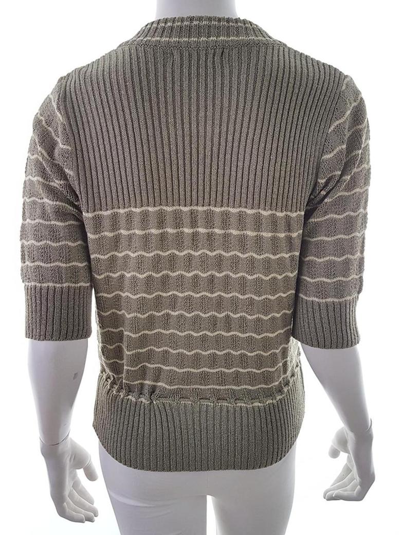 20181109_124152.jpg Topshop Rozmiar 42 Kolor Beżowy W serek Kardigan Wiązany Rękaw 3/4 Materiał Akryl Cienka dzianina
