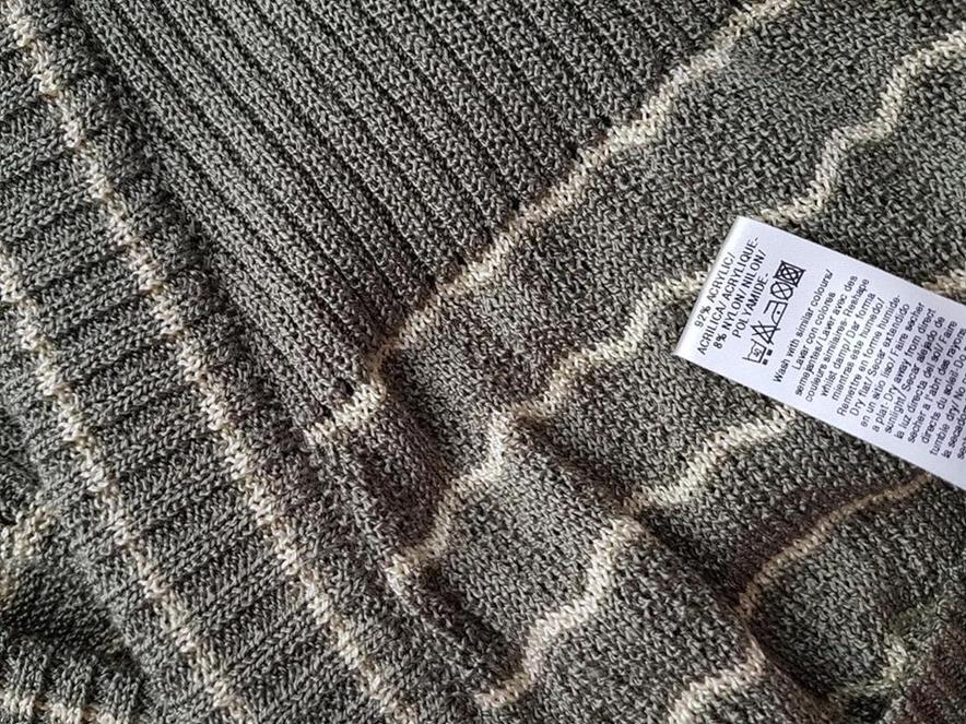 20181109_124227.jpg Topshop Rozmiar 42 Kolor Beżowy W serek Kardigan Wiązany Rękaw 3/4 Materiał Akryl Cienka dzianina