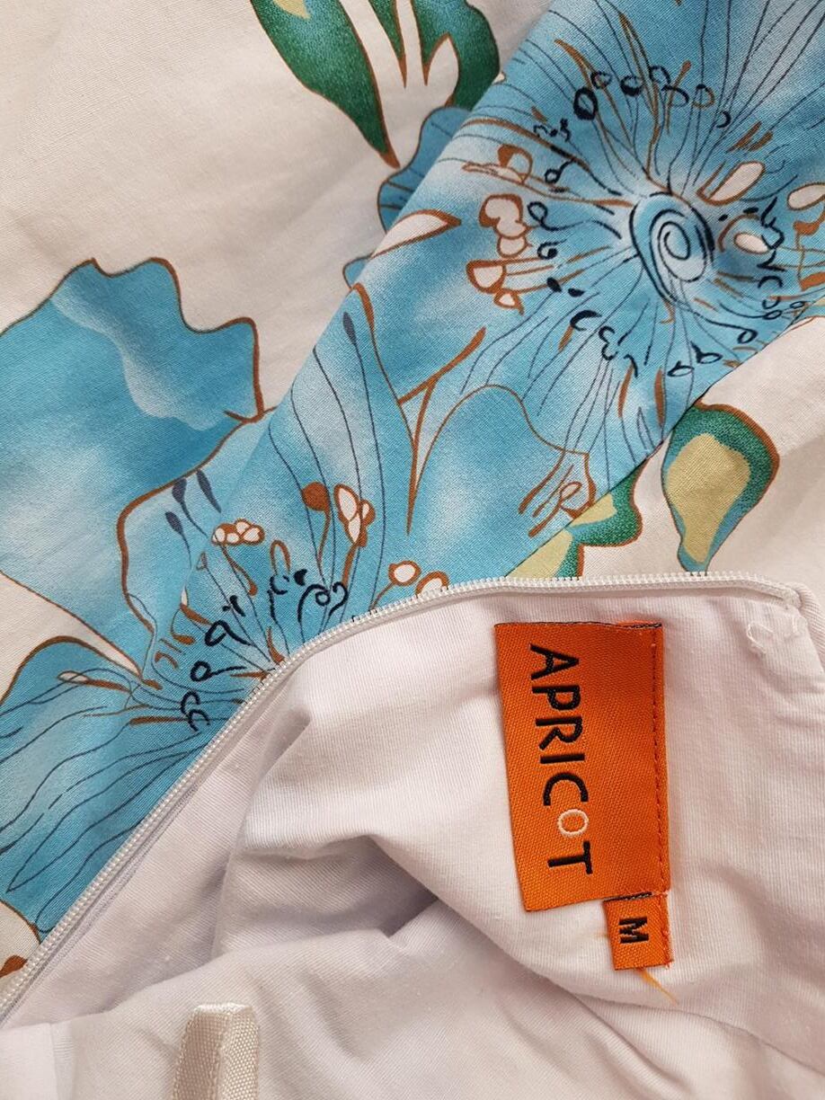 Apricot Rozmiar M Kolor Biały Odkryte Ramiona Sukienka Letnia Bezrękawnik Midi Materiał Bawełna Apricot Rozmiar M Kolor Biały Odkryte Ramiona Sukienka Letnia Bezrękawnik Midi Materiał Bawełna
