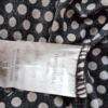 Rozmiar 5 Kolor Czarny Keyhole Crew Neck Bluzka Kopertowa Rękaw 3/4