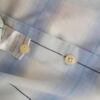 BEN SHERMAN Rozmiar M Kolor Niebieski Kołnierz Męska Koszula Casual Krótki rękaw Materiał Bawełna