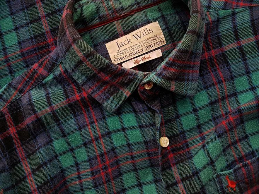 20181114_142028.jpg Jack Wills Rozmiar S Kolor Zielony Kołnierz Męska Koszula Casual Długi rękaw Materiał Bawełna 100%