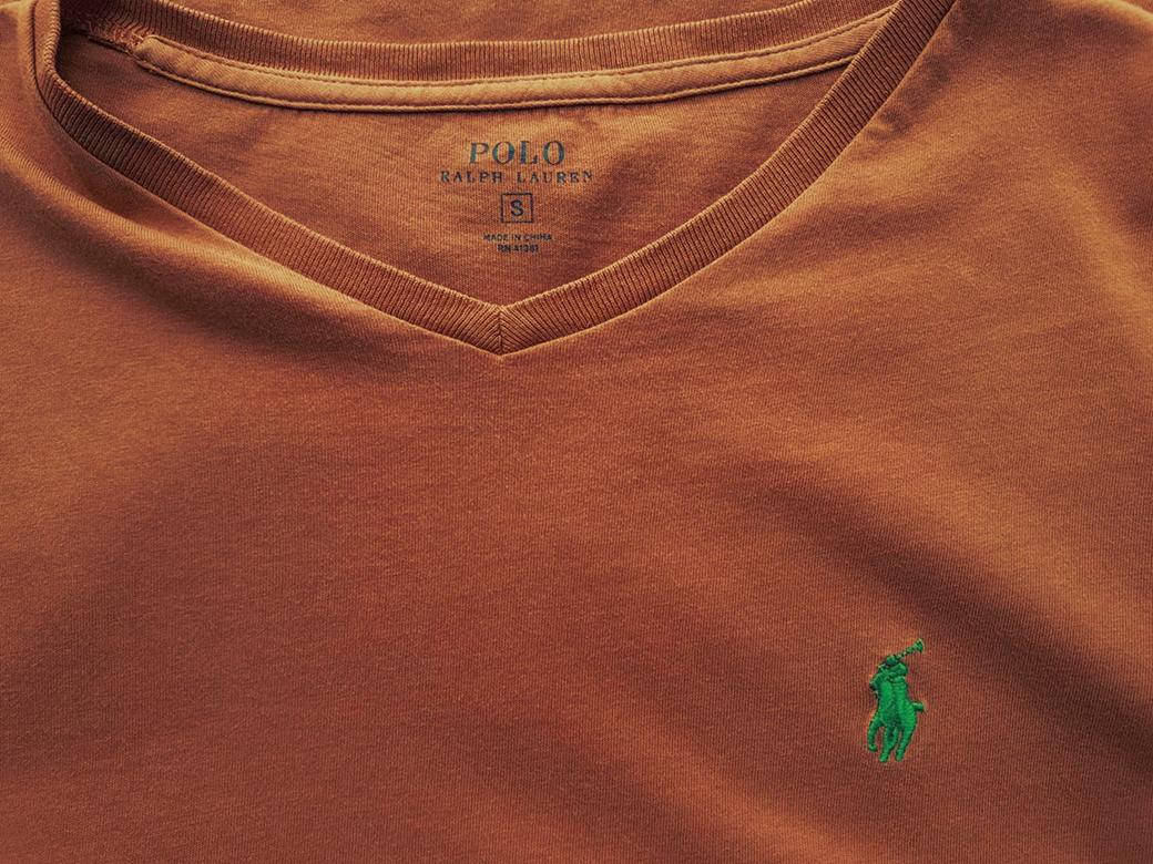 20181114_144239.jpg Polo Ralph Lauren Rozmiar S Kolor Pomarańczowy Męski T-Shirt Krótki rękaw Materiał Bawełna 100%