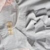 River island Rozmiar 32 Kolor Szary Spódnica Prosta i Ołówkowa Midi Materiał Bawełna