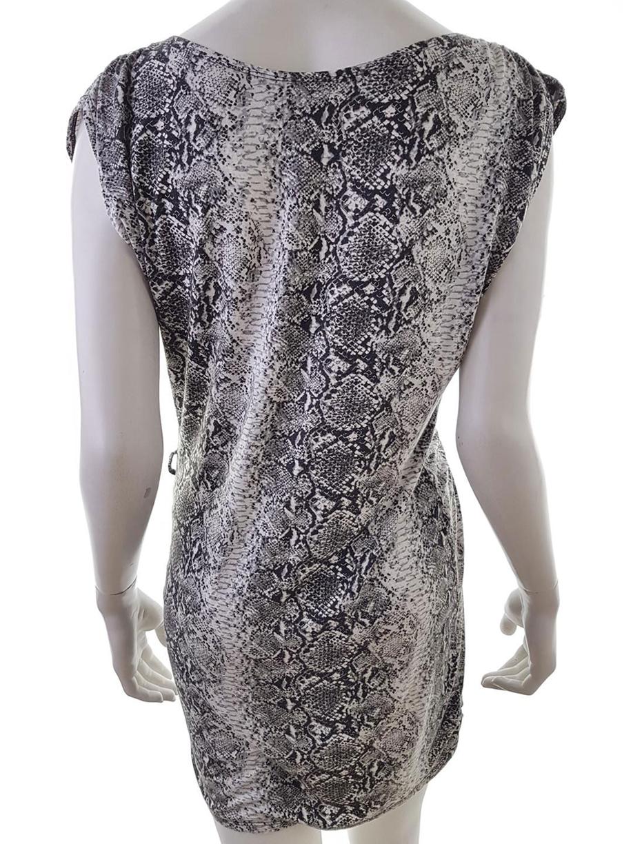 Dorothy perkins Rozmiar 38 Kolor Szary Drapowany dekolt Sukienka Bodycon Krótki rękaw Krótka Materiał Wiskoza Dorothy perkins Rozmiar 38 Kolor Szary Drapowany dekolt Sukienka Bodycon Krótki rękaw Krótka Materiał Wiskoza