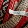 Aeropostale Rozmiar XS Kolor Beżowy Fair Isle Crew Neck Tunika Bluzka Dzianina Długi rękaw Materiał Bawełna
