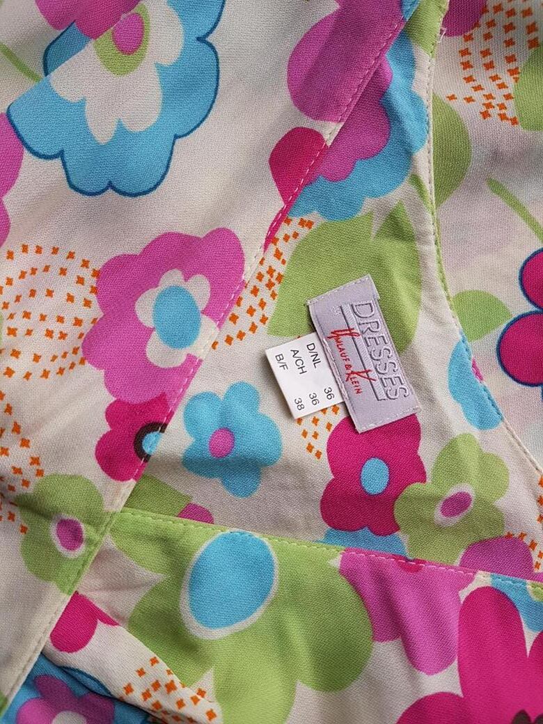 Rozmiar 36 Kolor Różowy W serek Sukienka Letnia Bezrękawnik Midi Materiał Wiskoza 100%