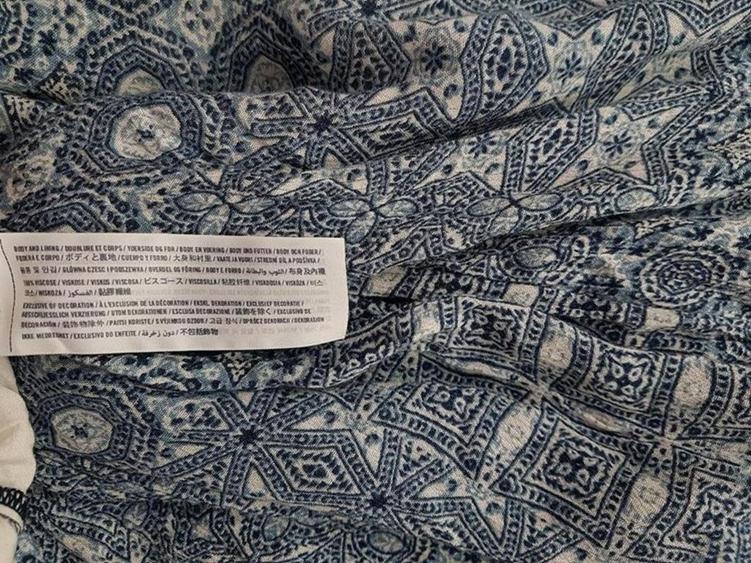 20181122_153949.jpg ABERCROMBIE KIDS Rozmiar 12 Kolor Niebieski Kombinezon Spodnium Krótki rękaw