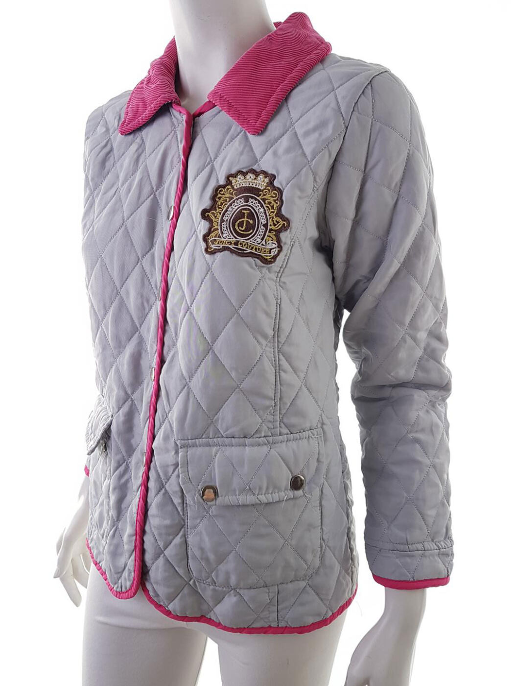 20181123_132011.jpg Juicy couture Rozmiar S Kolor Szary Kurtka Długi rękaw