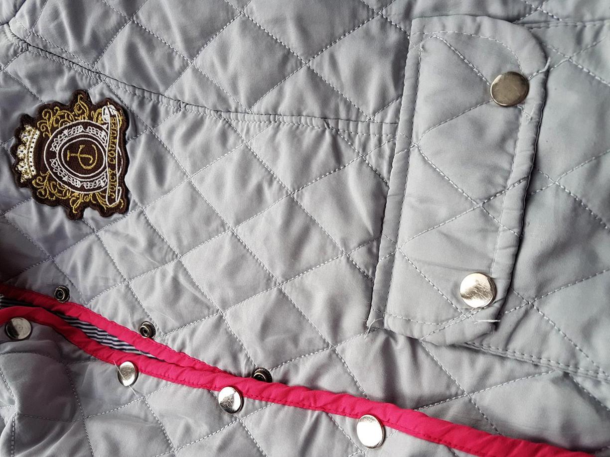 20181123_132110.jpg Juicy couture Rozmiar S Kolor Szary Kurtka Długi rękaw