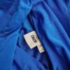 ASOS Rozmiar 34 Kolor Niebieski Drapowany dekolt Sukienka Bodycon Bezrękawnik Krótka Materiał Wiskoza