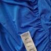 ASOS Rozmiar 34 Kolor Niebieski Drapowany dekolt Sukienka Bodycon Bezrękawnik Krótka Materiał Wiskoza