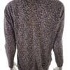 Zara TRF Rozmiar S Kolor Brązowy Panterka Crew Neck Bluzka Długi rękaw
