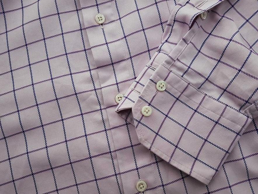 STENSTRÖMS Rozmiar 42 Kolor Różowy Kołnierz Męska Koszula Elegancka Długi rękaw