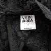 Vero moda Rozmiar S Kolor Czarny Pół golf Sukienka Ołówkowa Bezrękawnik Do Kolan