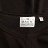 The Masai Rozmiar M Kolor Brązowy Crew Neck Bluzka Długi rękaw Materiał Wiskoza