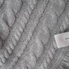 Old Navy Rozmiar M Kolor Szary Okrągły dekolt Sukienka Sweterkowa Krótki rękaw Midi Materiał Bawełna 100%