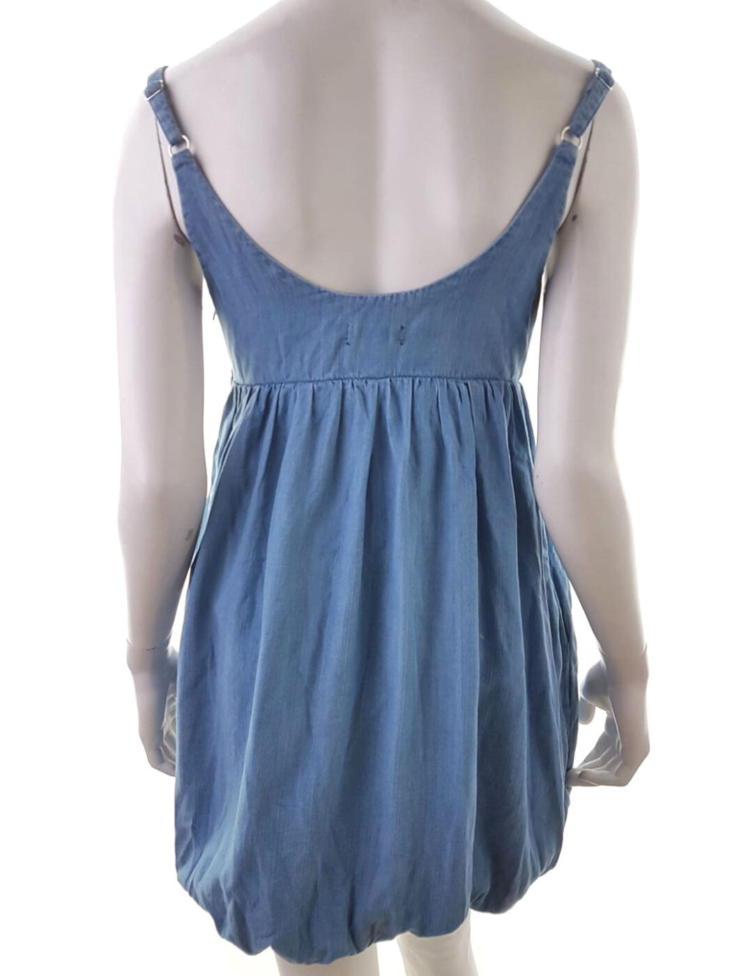 Miss selfridge Rozmiar 34 Kolor Niebieski W serek Sukienka Mini Bezrękawnik Krótka Materiał Wiskoza 100% Miss selfridge Rozmiar 34 Kolor Niebieski W serek Sukienka Mini Bezrękawnik Krótka Materiał Wiskoza 100%