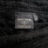 Kate Moss topshop Rozmiar 8 (36) Kolor Czarny W łódkę Długi Sweter Tunika Długi rękaw Otwarta dzianina