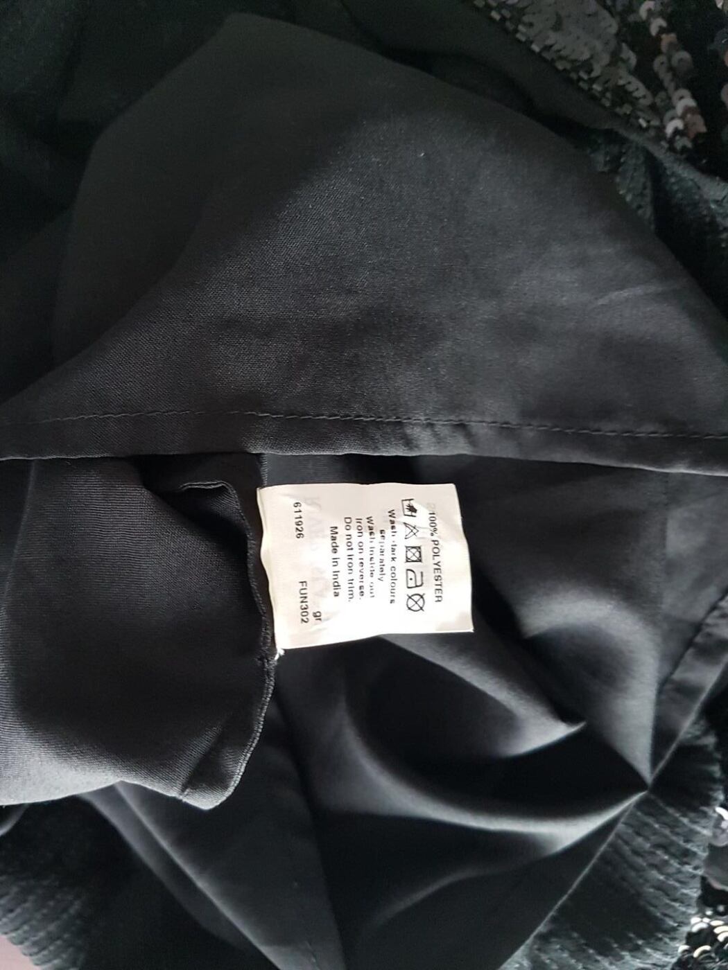 River island Rozmiar 14/40 Kolor Czarny Odkryte Ramiona Sukienka Mini Bezrękawnik Krótka