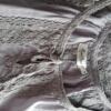 Rosebud Rozmiar S Kolor Szary Keyhole Crew Neck Sukienka Mini Rękaw 3/4 Krótka Materiał Bawełna 100%