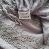 Rosebud Rozmiar S Kolor Szary Keyhole Crew Neck Sukienka Mini Rękaw 3/4 Krótka Materiał Bawełna 100%