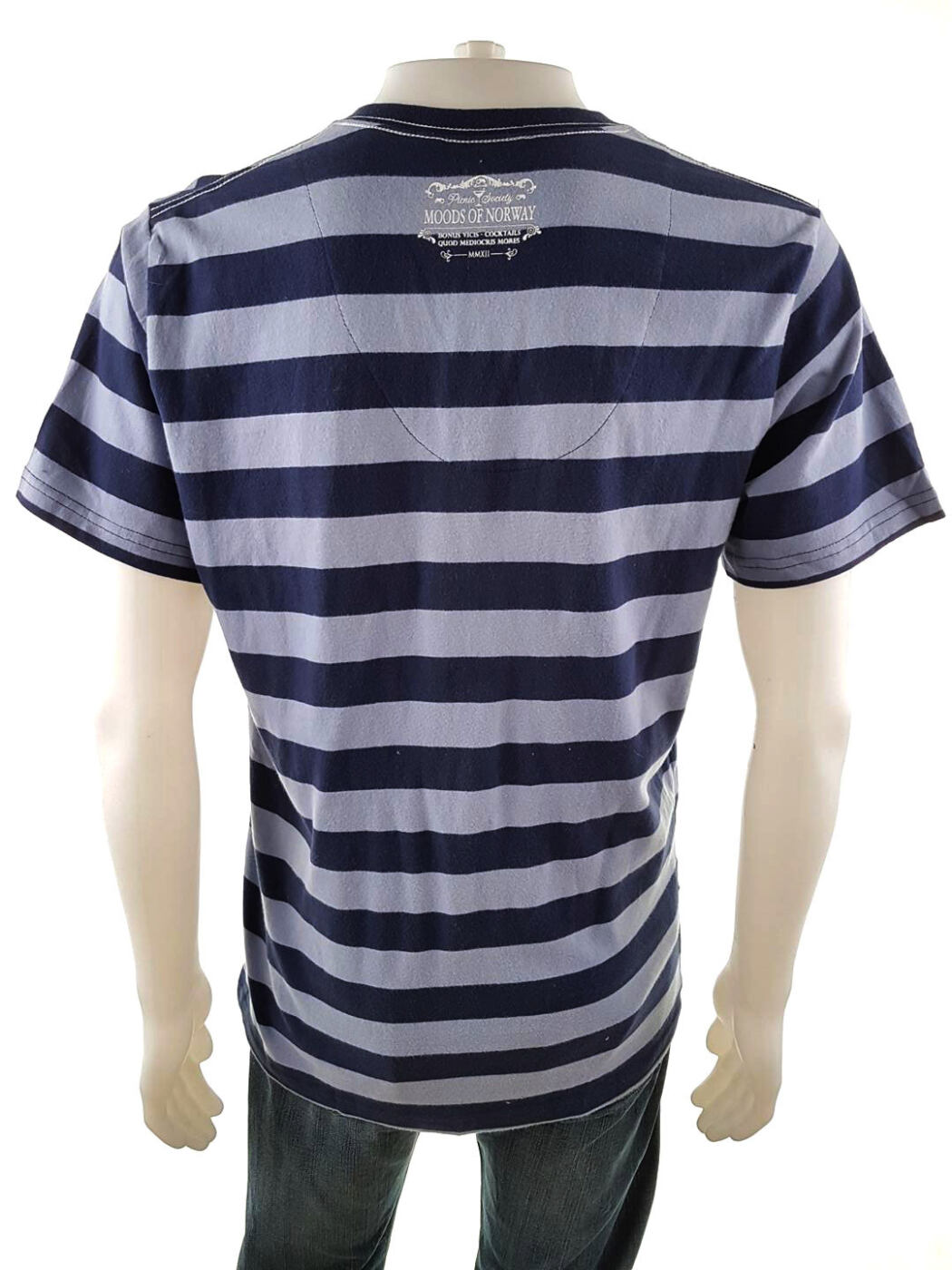 20181208_124706.jpg Moods of Norway Rozmiar M Kolor Granatowy Męski T-Shirt Krótki rękaw Materiał Bawełna 100%