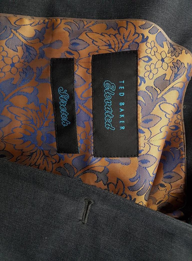 20181208_125315.jpg Ted Baker Rozmiar 40 Kolor Szary Męska Marynarka Długi rękaw