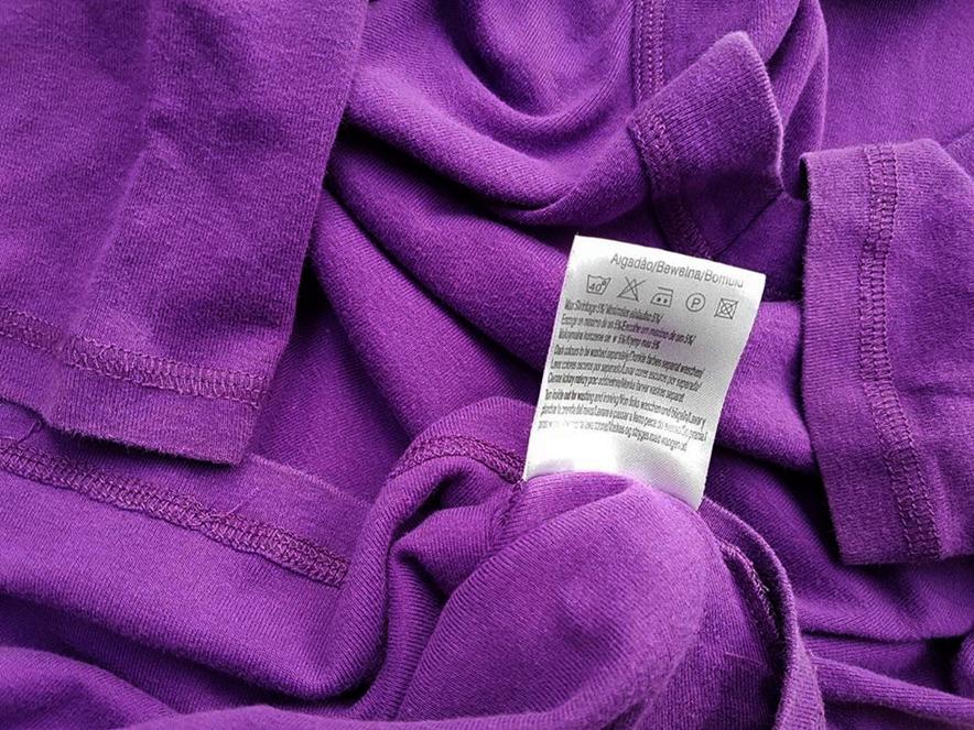 Vero moda Rozmiar L Kolor Fioletowy W serek Bluzka Długi rękaw Materiał Bawełna 100%