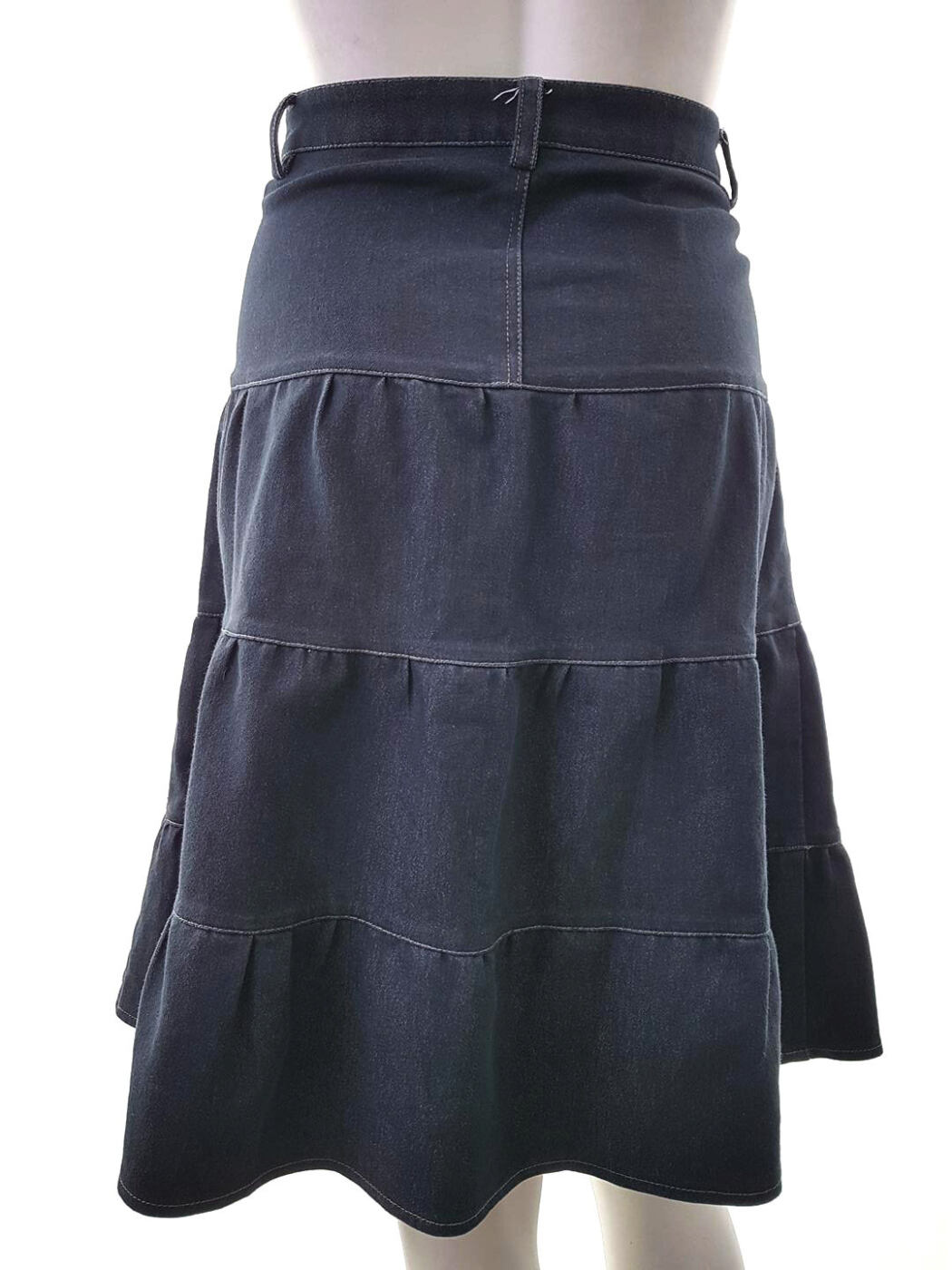 20181228_105315.jpg Denim Co. Rozmiar 36 Kolor Granatowy A-Line Spódnica Do Kolan