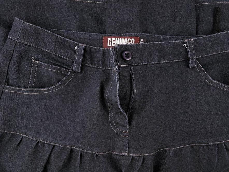 20181228_105404.jpg Denim Co. Rozmiar 36 Kolor Granatowy A-Line Spódnica Do Kolan