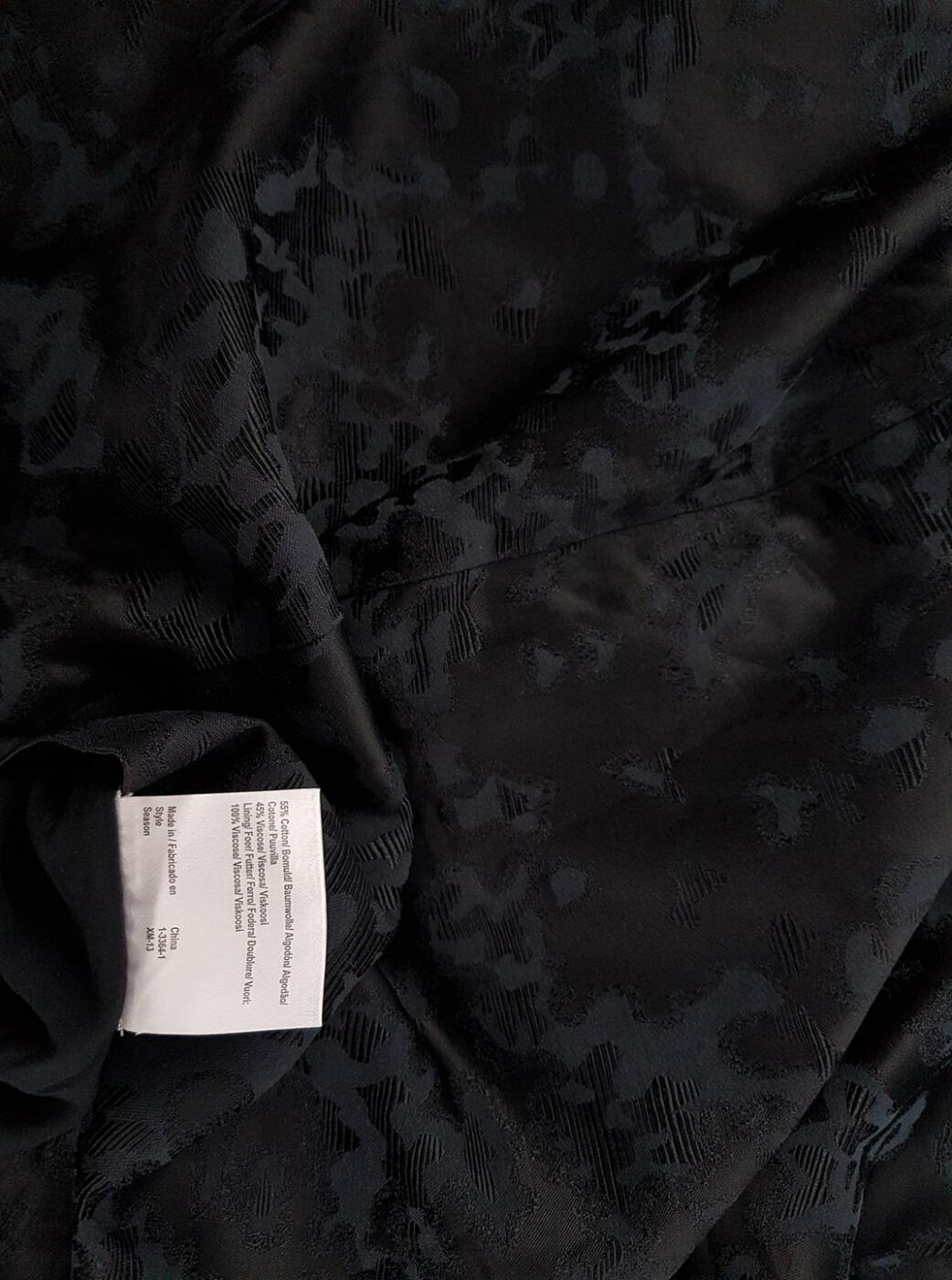 20181229_135316.jpg Noa noa Rozmiar XXL Kolor Czarny Spódnica Prosta i Ołówkowa Midi Materiał Bawełna
