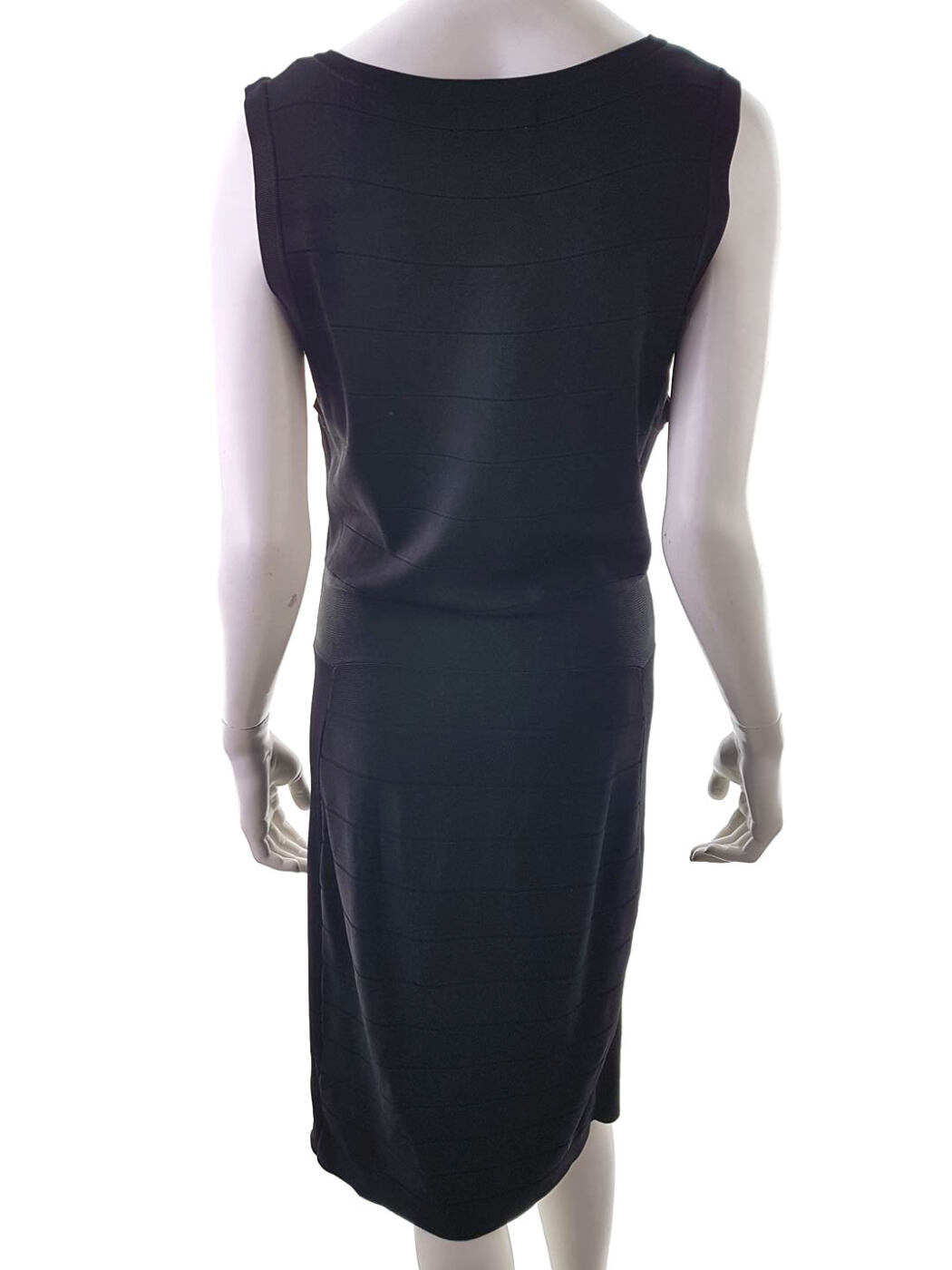 ZOUL Rozmiar L Kolor Czarny W serek Sukienka Sheath Bezrękawnik Midi Materiał Wiskoza ZOUL Rozmiar L Kolor Czarny W serek Sukienka Sheath Bezrękawnik Midi Materiał Wiskoza