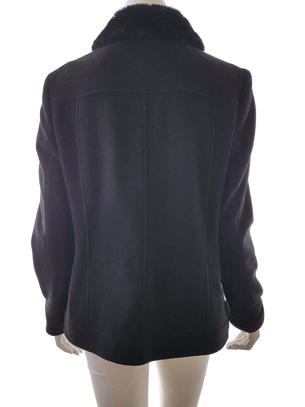 20190104_121113.jpg Dorothy perkins Rozmiar 42 Kolor Czarny Kurtka Długi rękaw Materiał Wełna