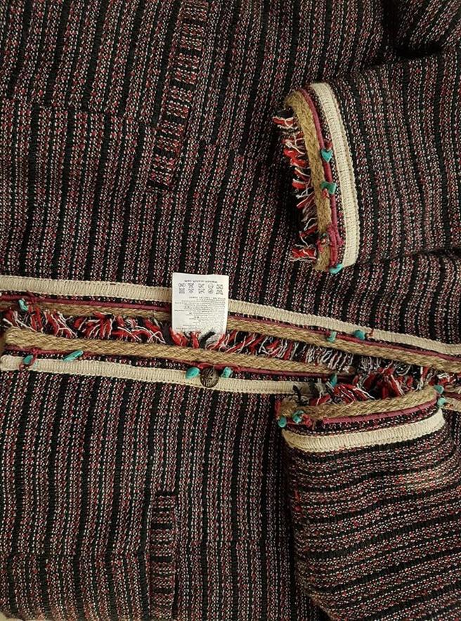 20190104_123520.jpg Maison scotch Rozmiar 2 Kolor Czarny Okrągły dekolt Żakiet Haczyk Długi rękaw