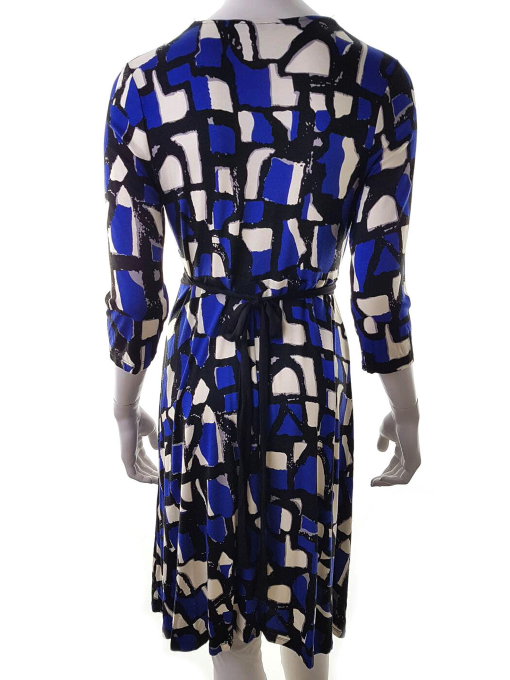 Dunnes Rozmiar 38 Kolor Granatowy W serek Sukienka Sheath Rękaw 3/4 Do Kolan Materiał Wiskoza Dunnes Rozmiar 38 Kolor Granatowy W serek Sukienka Sheath Rękaw 3/4 Do Kolan Materiał Wiskoza