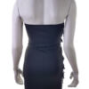 Azaka Paris Rozmiar XS Kolor Czarny Odkryte Ramiona Sukienka Bodycon Bezrękawnik Krótka