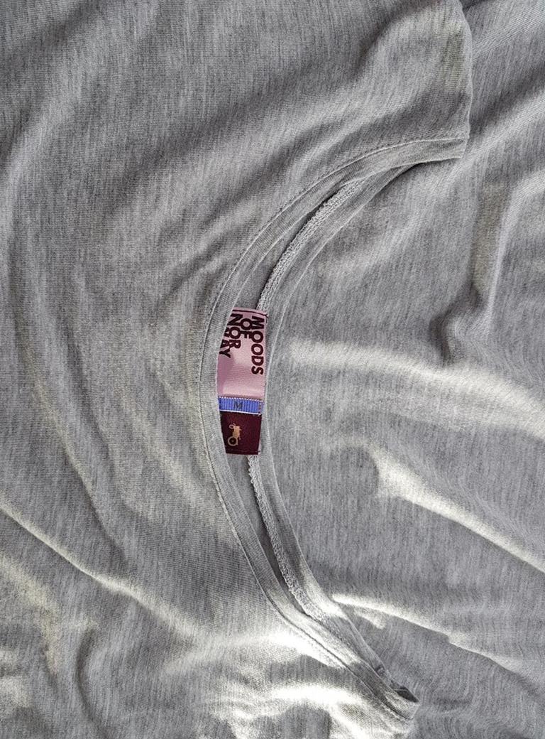 20190115_125000.jpg Moods of Norway Rozmiar M Kolor Szary W łódkę Bluzka Długi rękaw Materiał Modal 100%