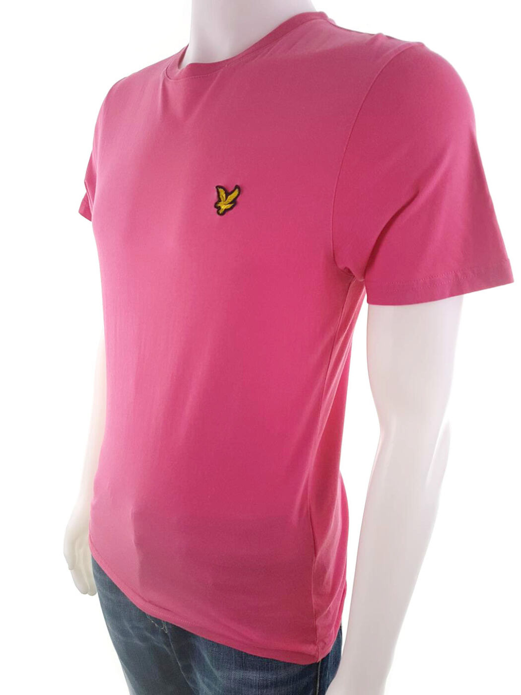 20190117_104631.jpg Lyle & Scott Rozmiar S Kolor Różowy Męski T-Shirt Krótki rękaw Materiał Bawełna 100%
