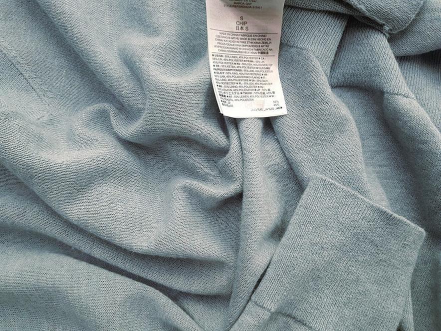 20190117_111011.jpg Gap Rozmiar S Męski Sweter Długi rękaw Materiał Len