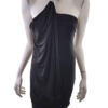 River island Rozmiar 36 Kolor Czarny Halter Sukienka Bodycon Bezrękawnik Krótka Materiał Wiskoza