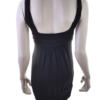 River island Rozmiar 36 Kolor Czarny Halter Sukienka Bodycon Bezrękawnik Krótka Materiał Wiskoza