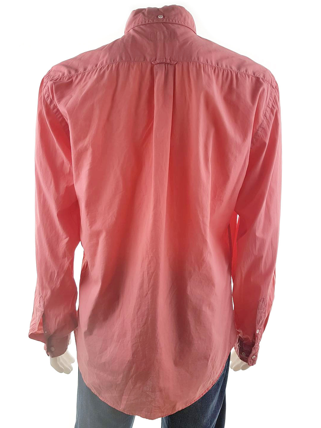 Gant Rozmiar XL Kolor Różowy Kołnierz Męska Koszula Casual Długi rękaw Materiał Bawełna 100%