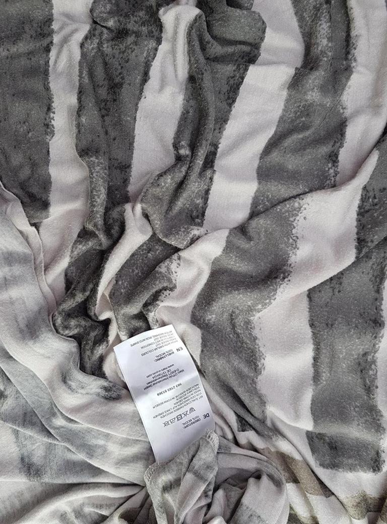 20190122_135458.jpg Rozmiar S Kolor Beżowy W łódkę T-Shirt Krótki rękaw Materiał Modal 100%