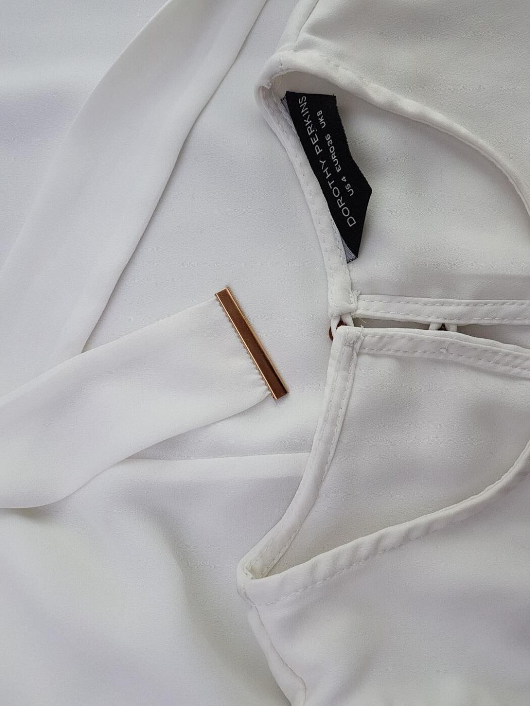 Dorothy perkins Rozmiar 36 Kolor Biały Crew Neck Sukienka Mini Bezrękawnik Krótka Dorothy perkins Rozmiar 36 Kolor Biały Crew Neck Sukienka Mini Bezrękawnik Krótka