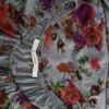 Rosebud Rozmiar S Kolor Szary Keyhole Crew Neck Sukienka Sheath Krótki rękaw Do Kolan Materiał Wiskoza