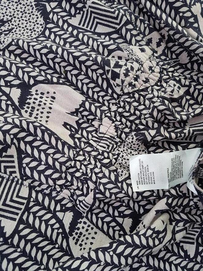 White stuff Rozmiar 10 (38) Kolor Brązowy Okrągły dekolt Sukienka Mini Rękaw 3/4 Krótka Materiał Bawełna 100% White stuff Rozmiar 10 (38) Kolor Brązowy Okrągły dekolt Sukienka Mini Rękaw 3/4 Krótka Materiał Bawełna 100%