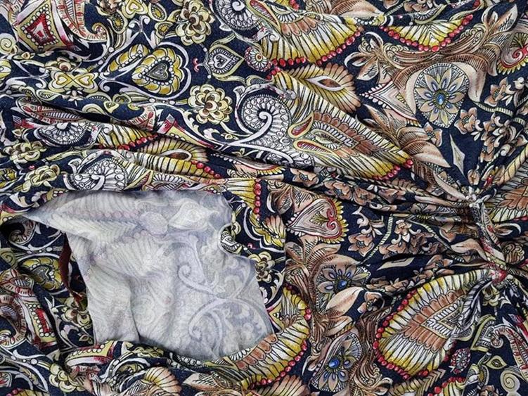 Nwillow Rozmiar S/M Kolor Granatowy Kwadratowy dekolt Sukienka Sheath Długi rękaw Do Kolan